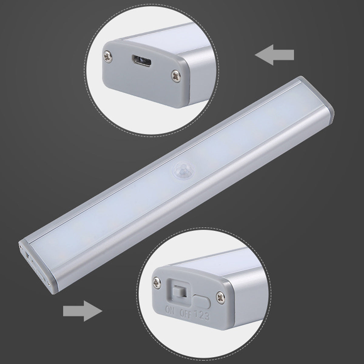Homiqo™ LumiMotion — Rechargeable Motion Sensor LED Light