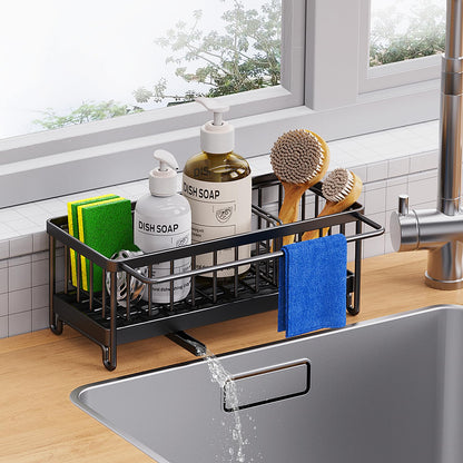 Homiqo™ SinkMate — Self-Draining Kitchen Sink Organizer