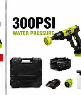 Homiqo HydroJet 300 PSI pressure washer