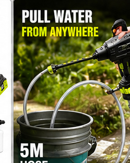 Homiqo HydroJet portable water source cleaning