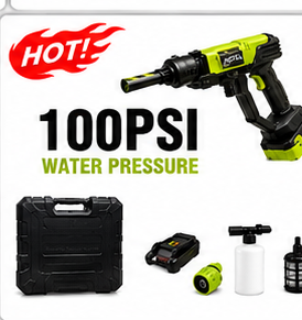 Homiqo HydroJet 1000 PSI pressure washer
