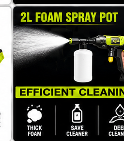 Homiqo HydroJet foam spray attachment