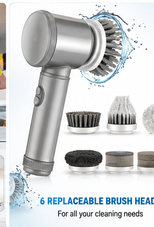 Homiqo ScrubPro replaceable brush heads