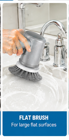 Homiqo ScrubPro flat brush for large surfaces