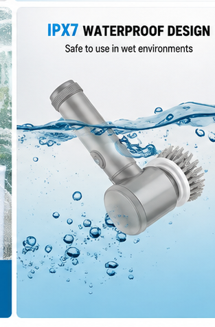 Homiqo ScrubPro waterproof design